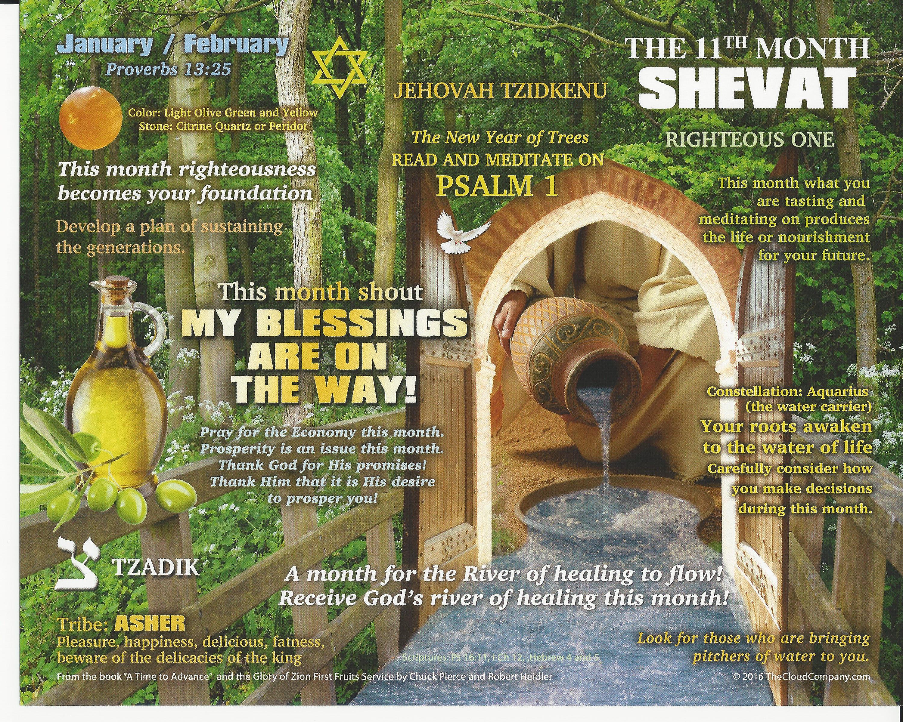 11th Shevat Vision Poster God Time